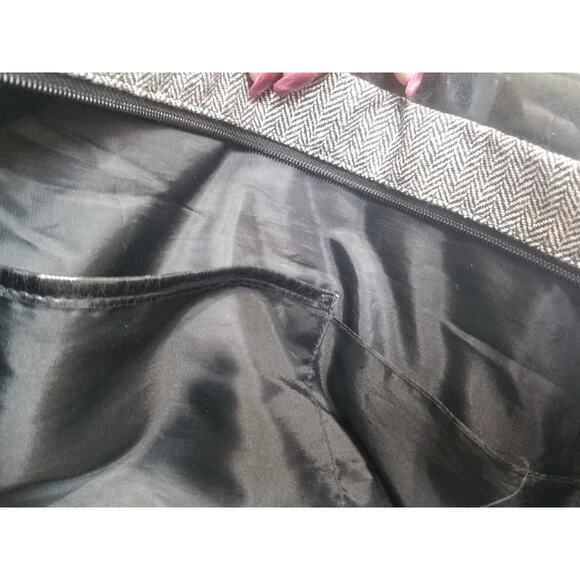 ads Attitude Design Style Houndstooth Women's Lap Top Bag Purse, Messenger Bag - Picture 13 of 13